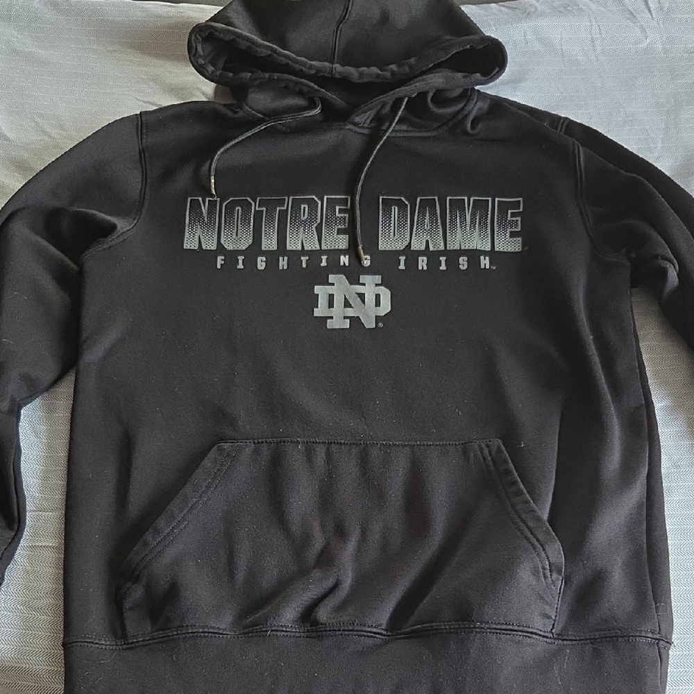 Colosseum Black Notre Dame Hoodie